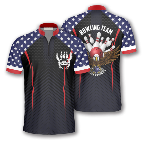 personalized bowling eagle ameri