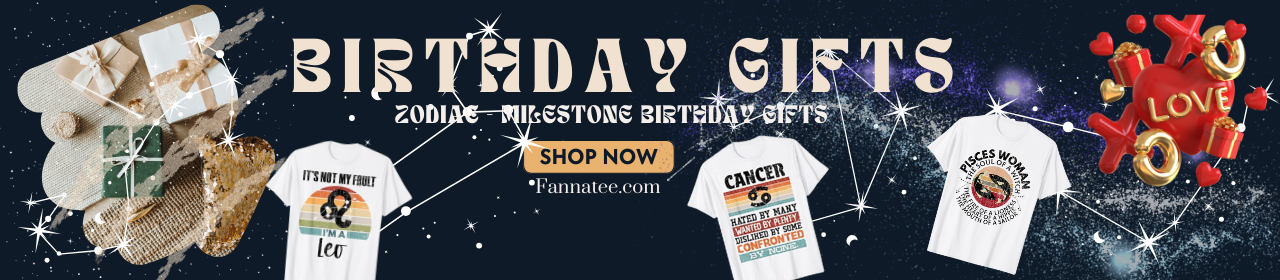 banner zodiac birthday gifts